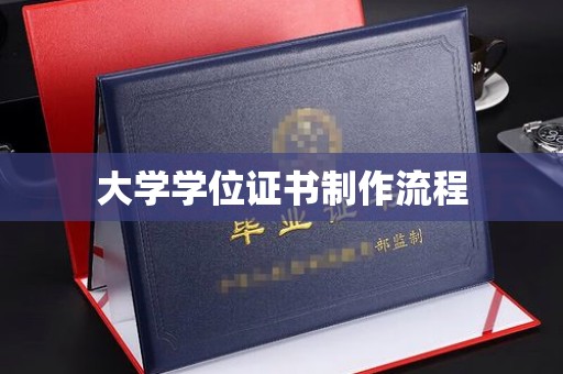 肇源大学学位证书制作流程